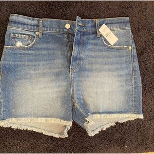 Cut off jean short